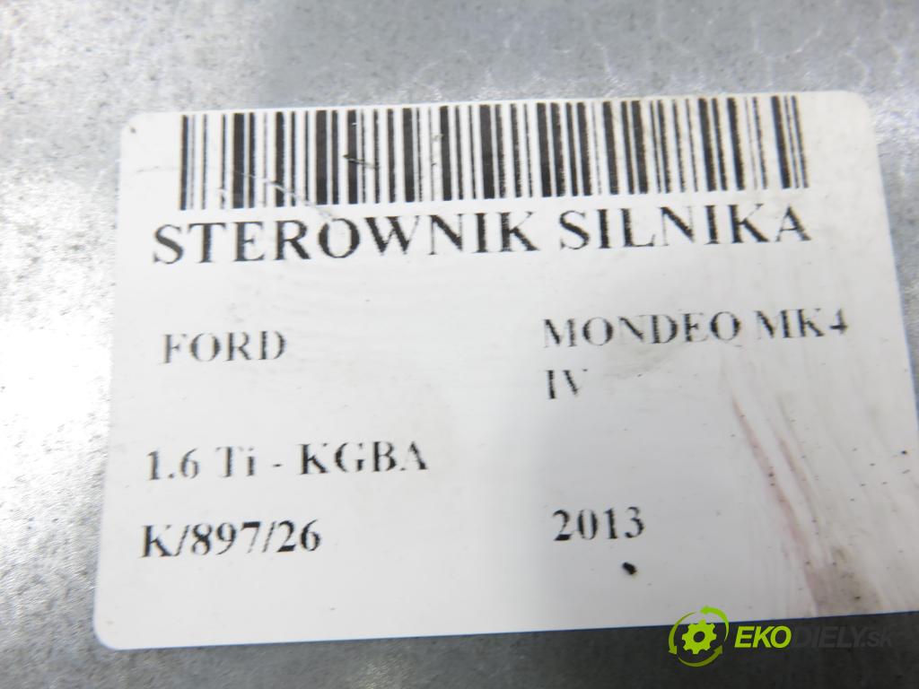 FORD MONDEO IV (BA7) LIFTBACK 2013 88,00 1.6 Ti - KGBA 1596,00 Riadiaca jednotka Motor BG9112A650MC ; S180016004C