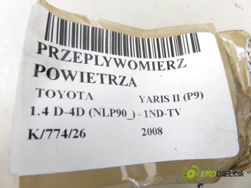 TOYOTA YARIS (_P9_) HB 2008 66,00 1.4 D-4D (NLP90_) - 1ND-TV 1364,00 váha vzduchu vzduchu 2220433010 ; 1974002260