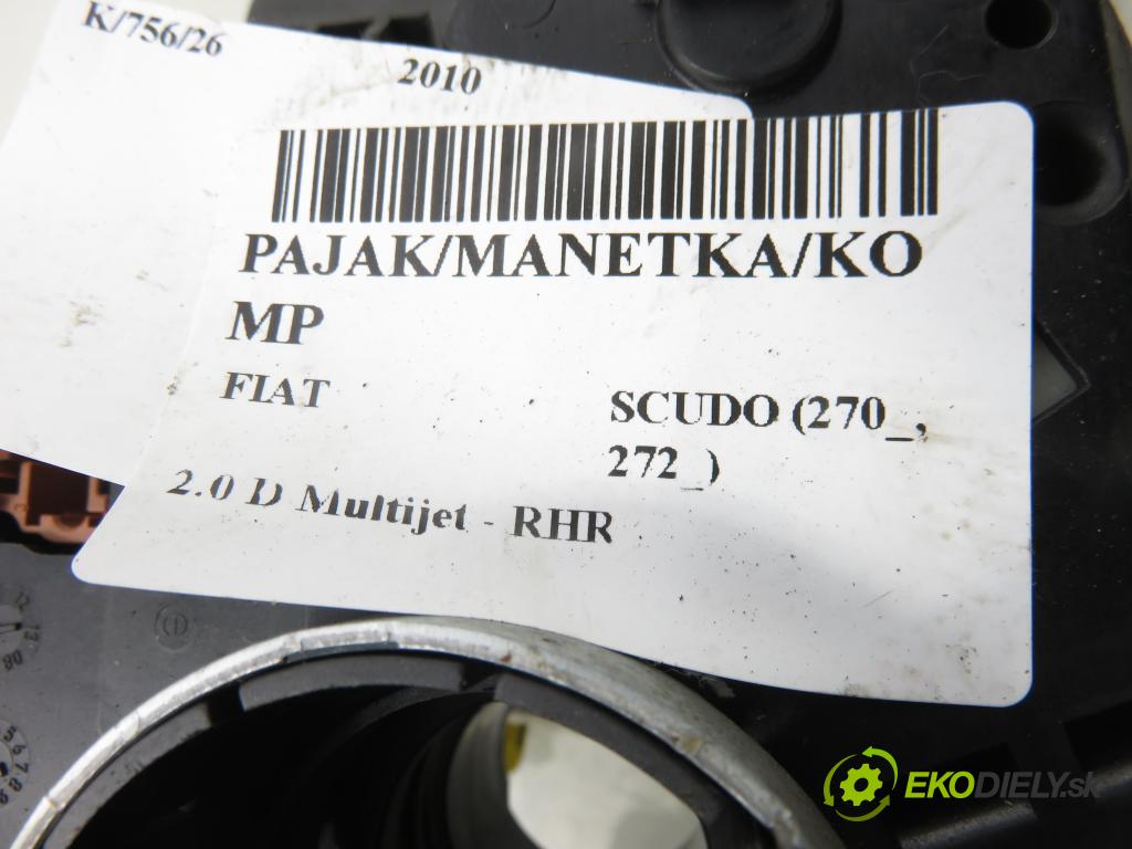 FIAT SCUDO (270_, 272_) BUS 2010 100,00 2.0 D Multijet - RHR 1997,00 páčka/prepínač 96659949XT