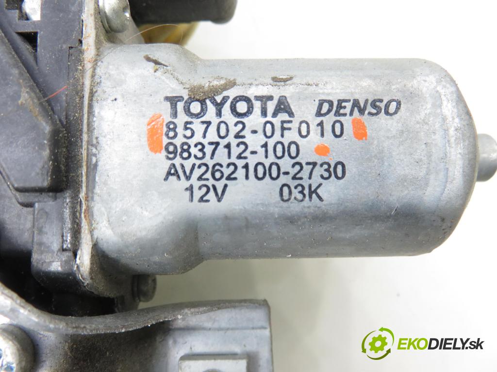 TOYOTA YARIS (_P9_) HB 2008 66,00 1.4 D-4D (NLP90_) - 1ND-TV 1364,00 Mechanizmus okien 857020F010 ; 983712100