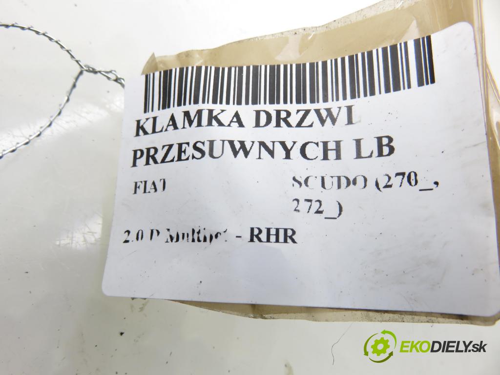 FIAT SCUDO (270_, 272_) BUS 2010 100,00 2.0 D Multijet - RHR 1997,00 klika dveře posúvne LB