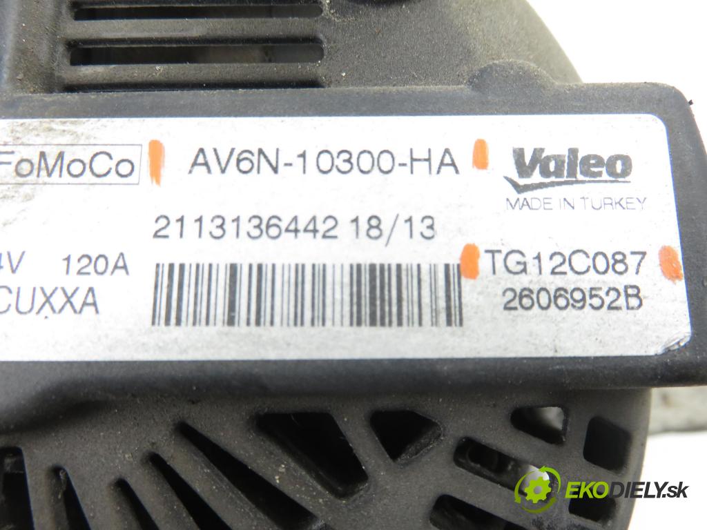 FORD MONDEO IV (BA7) LIFTBACK 2013 88,00 1.6 Ti - KGBA 1596,00 Alternátor AV6N10300HA ; TG12C087 (Alternátor)