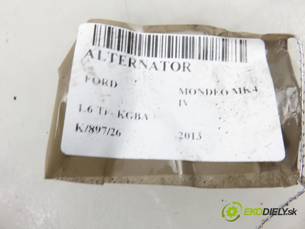FORD MONDEO IV (BA7) LIFTBACK 2013 88,00 1.6 Ti - KGBA 1596,00 Alternátor AV6N10300HA ; TG12C087 (Alternátor)
