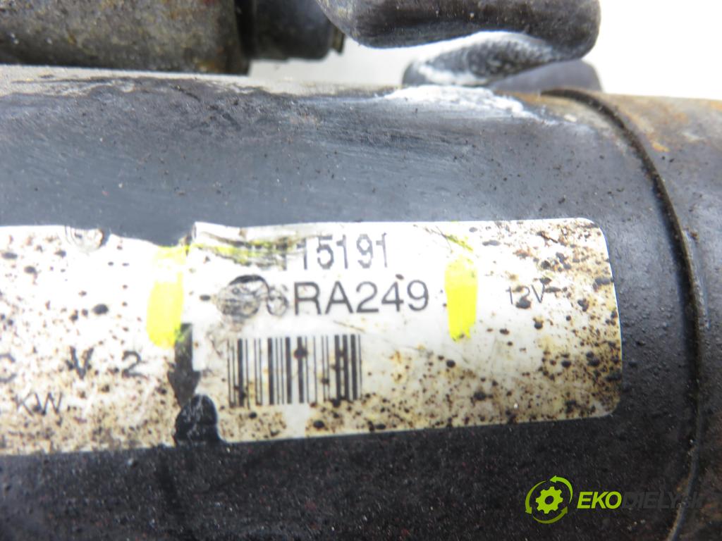 OPEL MERIVA A nadwozie wielkoprzestrzenne (MPV) (X03) HB 2003 74,00 1.6 16V - Z 16 XE 1598,00 Štartér D6RA249 ; 09115191 (Štartér)
