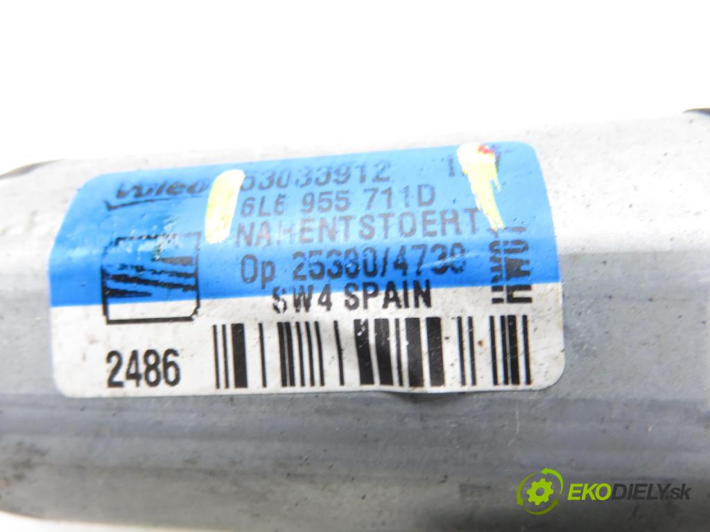 SEAT IBIZA III (6L1) HB 2006 63,00 1.4 16V - BXW 1390,00 Motorček stierače zadné 6L6955711D ; 53033912