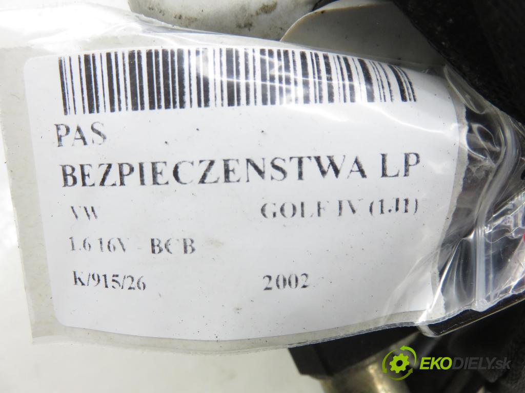 VW GOLF IV (1J1) HB 2002 77,00 1.6 16V - BCB 1598,00 Držiak bezpečnostný LP 1J4857705AB