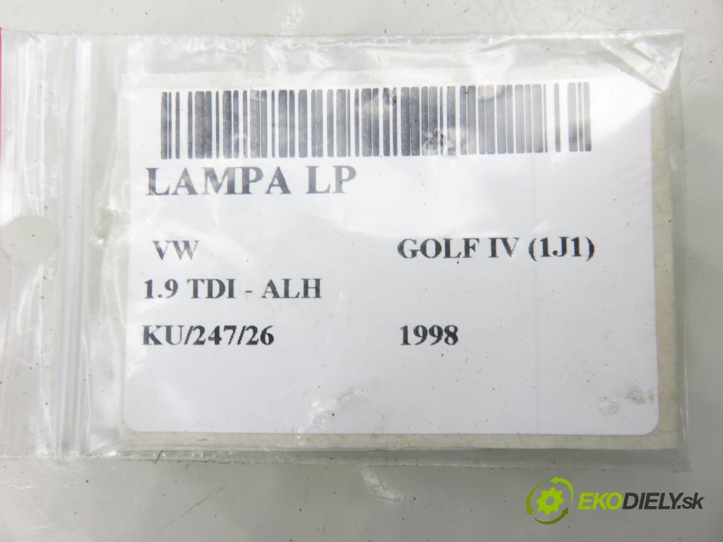VW GOLF IV (1J1) HB 1998 66,00 1.9 TDI 90 - ALH 1896,00 Svetlo LP 1J1941015C