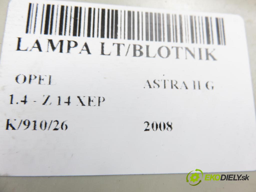OPEL ASTRA G liftback (T98) HB 2008 66,00 1.4 - Z 14 XEP 1364,00 Svetlo ľavé zadné