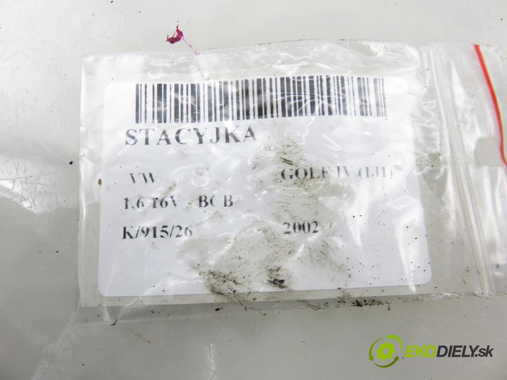 VW GOLF IV (1J1) HB 2002 77,00 1.6 16V - BCB 1598,00 spínačka 4B0905851C (Spínací skříňka)