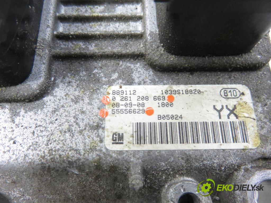 OPEL ASTRA G liftback (T98) HB 2008 66,00 1.4 - Z 14 XEP 1364,00 Riadiaca jednotka Motor 0261208669 ; 55556629