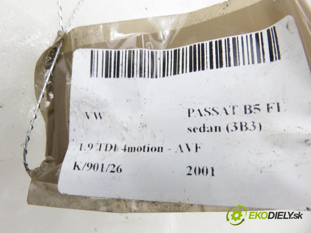 VW PASSAT B5.5 (3B3) SEDAN 2001 96,00 1.9 TDI 4motion - AVF 1896,00 Webasto  (Webasto (nezávislé kúrenie))