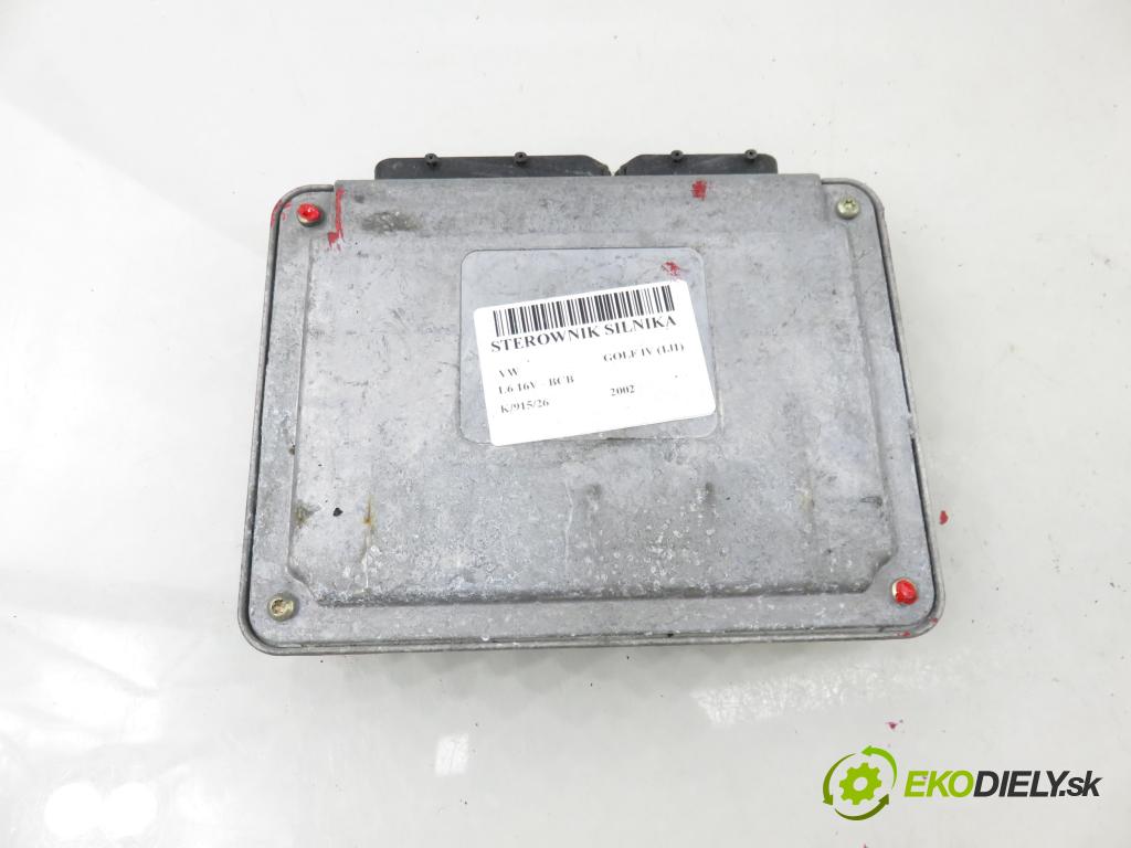 VW GOLF IV (1J1) HB 2002 77,00 1.6 16V - BCB 1598,00 Riadiaca jednotka Motor 036906034DR ; 6160066608 ; IAW4MVDR