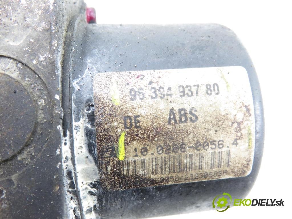 CITROEN C3 I (FC_) HB 2003 54,00 1.4 i - KFV (TU3JP) 1360,00 Pumpa ABS 10096011123 ; 9639493780 ; 10020600564 (Pumpa ABS)