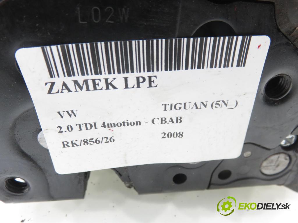 VW TIGUAN (5N_) SUV 2008 103,00 2.0 TDI 4motion - CBAB 1968,00 zámok 3C1837015A