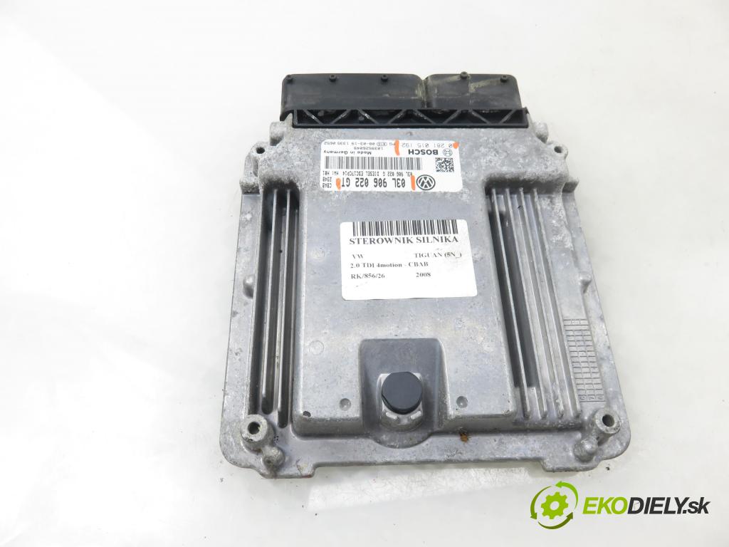 VW TIGUAN (5N_) SUV 2008 103,00 2.0 TDI 4motion - CBAB 1968,00 Riadiaca jednotka Motor 0281015192 ; 03L906022GT