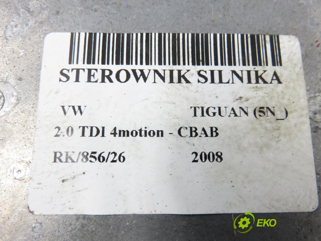 VW TIGUAN (5N_) SUV 2008 103,00 2.0 TDI 4motion - CBAB 1968,00 Riadiaca jednotka Motor 0281015192 ; 03L906022GT