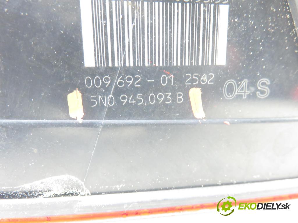 VW TIGUAN (5N_) SUV 2008 103,00 2.0 TDI 4motion - CBAB 1968,00 Svetlo ľavé zadné kufor 5N0945093B