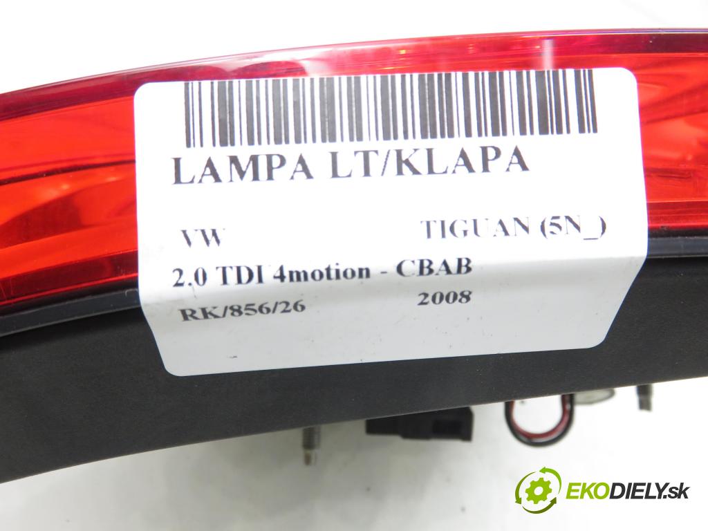VW TIGUAN (5N_) SUV 2008 103,00 2.0 TDI 4motion - CBAB 1968,00 Svetlo ľavé zadné kufor 5N0945093B