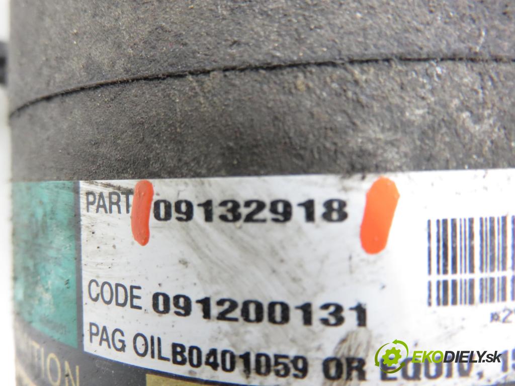 OPEL CORSA C (X01) HB 2000 55,00 1.2 - Z 12 XE 1199,00 KOMPRESOR: klimatizace 09132918 (Kompresor klimatizace)
