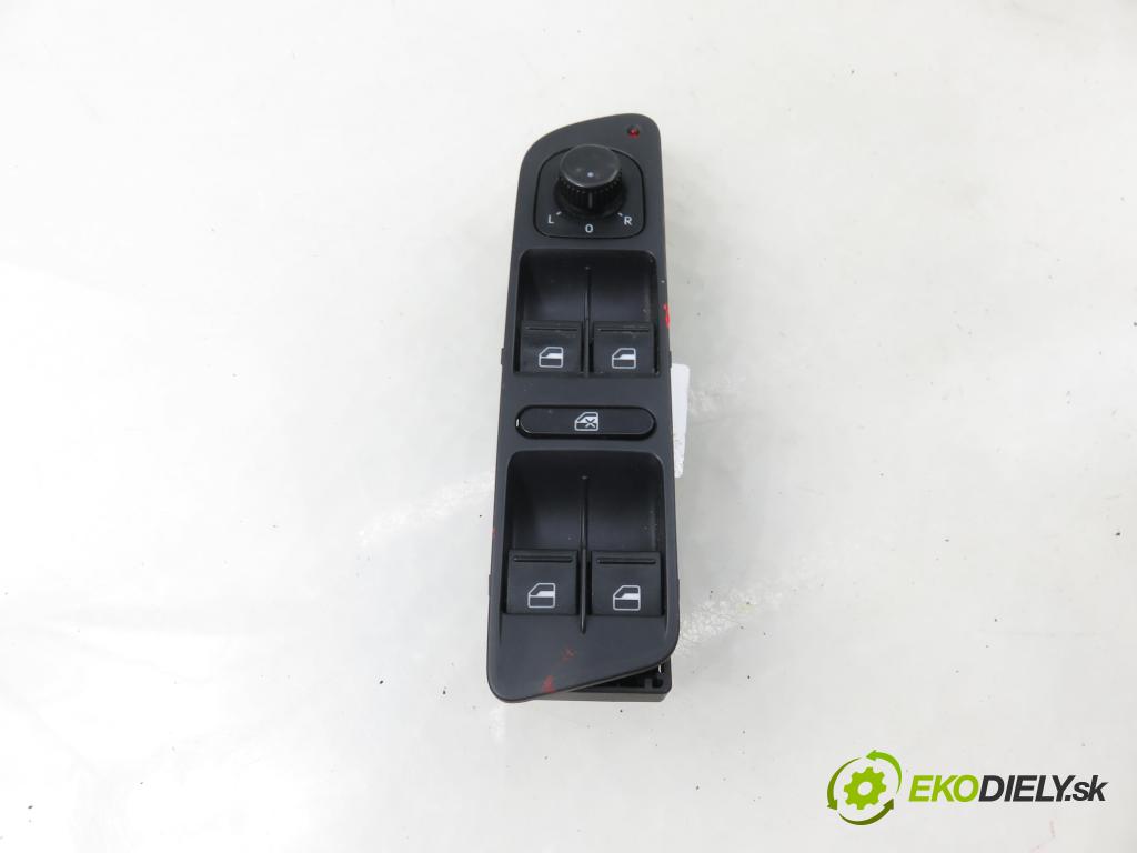 VW TIGUAN (5N_) SUV 2008 103,00 2.0 TDI 4motion - CBAB 1968,00 Panel ovládaní oken 1K4959857B ; 1K0959565H