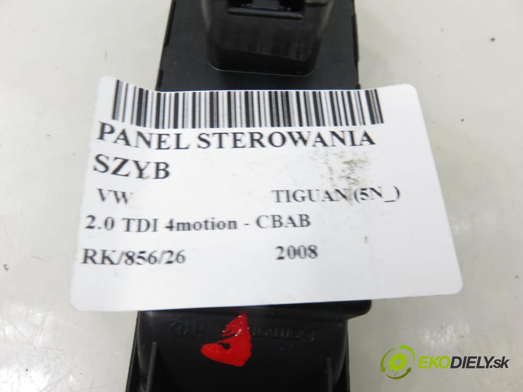 VW TIGUAN (5N_) SUV 2008 103,00 2.0 TDI 4motion - CBAB 1968,00 Panel ovládaní oken 1K4959857B ; 1K0959565H