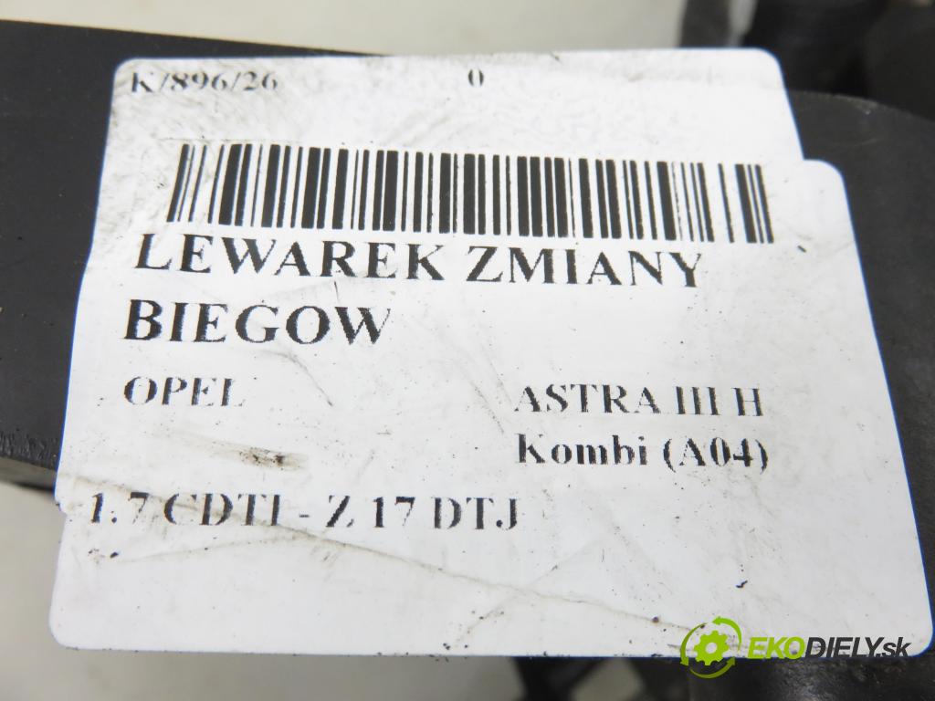 OPEL ASTRA H Kombi (A04) KOMBI 2009 81,00 1.7 CDTI - Z 17 DTJ 1686,00 ZVEDÁK: 055351706