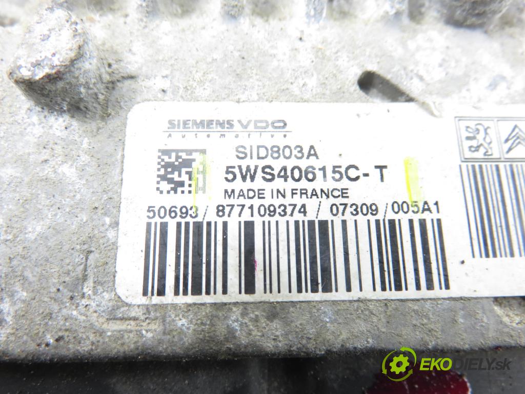CITROEN C8 (EA_, EB_) MINIVAN 2007 100,00 2.0 HDi 135 - RHR (DW10BTED4) 1997,00 Riadiaca jednotka Motor 5WS40615CT ; 9665100380 ; 9661642180