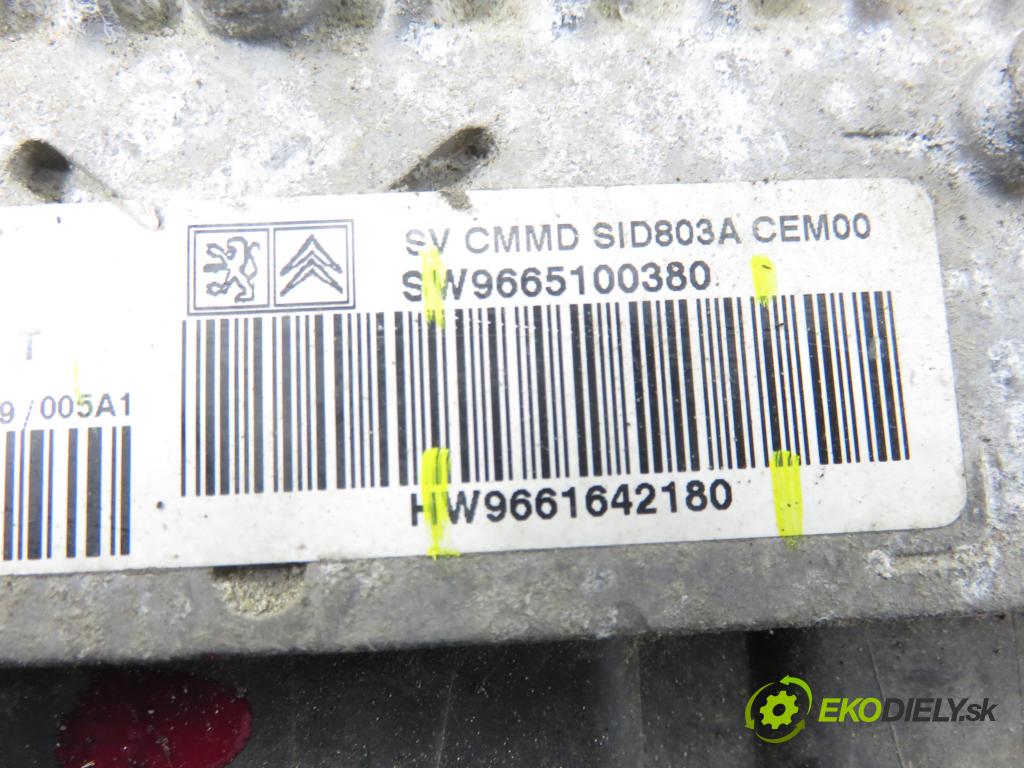 CITROEN C8 (EA_, EB_) MINIVAN 2007 100,00 2.0 HDi 135 - RHR (DW10BTED4) 1997,00 Riadiaca jednotka Motor 5WS40615CT ; 9665100380 ; 9661642180