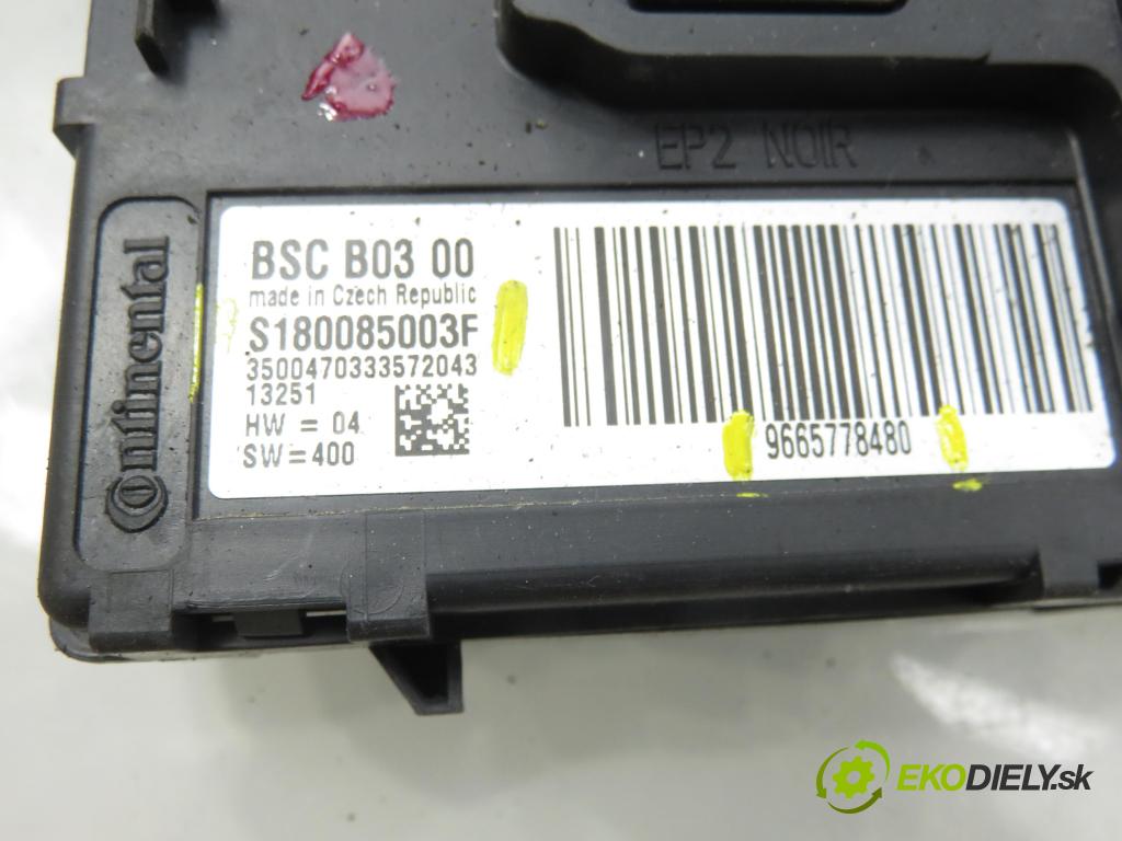 CITROEN C8 (EA_, EB_) MINIVAN 2007 100,00 2.0 HDi 135 - RHR (DW10BTED4) 1997,00 MODUL BSC S180085003F ; 9665778480