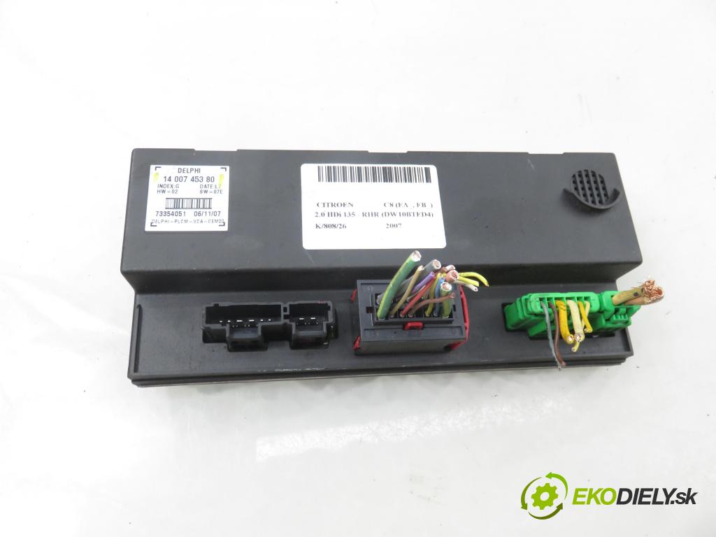 CITROEN C8 (EA_, EB_) MINIVAN 2007 100,00 2.0 HDi 135 - RHR (DW10BTED4) 1997,00 MODUL dveře 1400745380