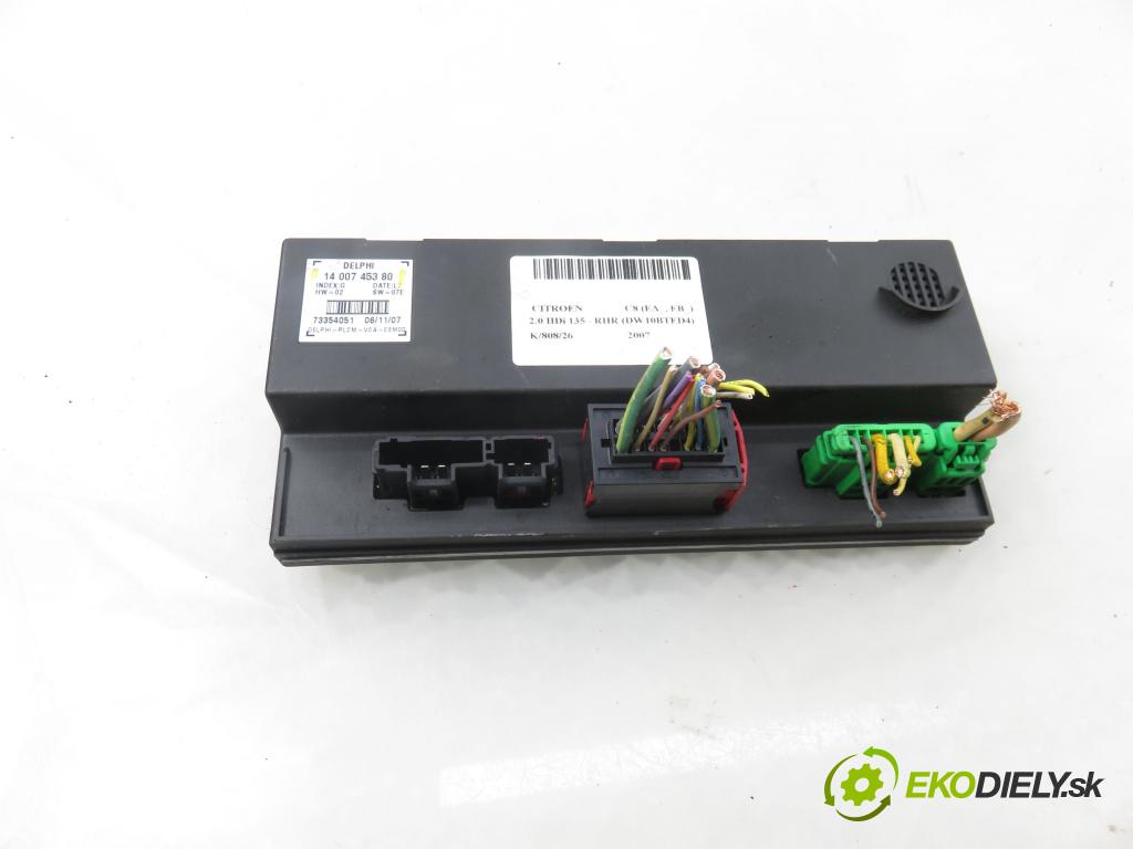 CITROEN C8 (EA_, EB_) MINIVAN 2007 100,00 2.0 HDi 135 - RHR (DW10BTED4) 1997,00 MODUL dveře 1400745380
