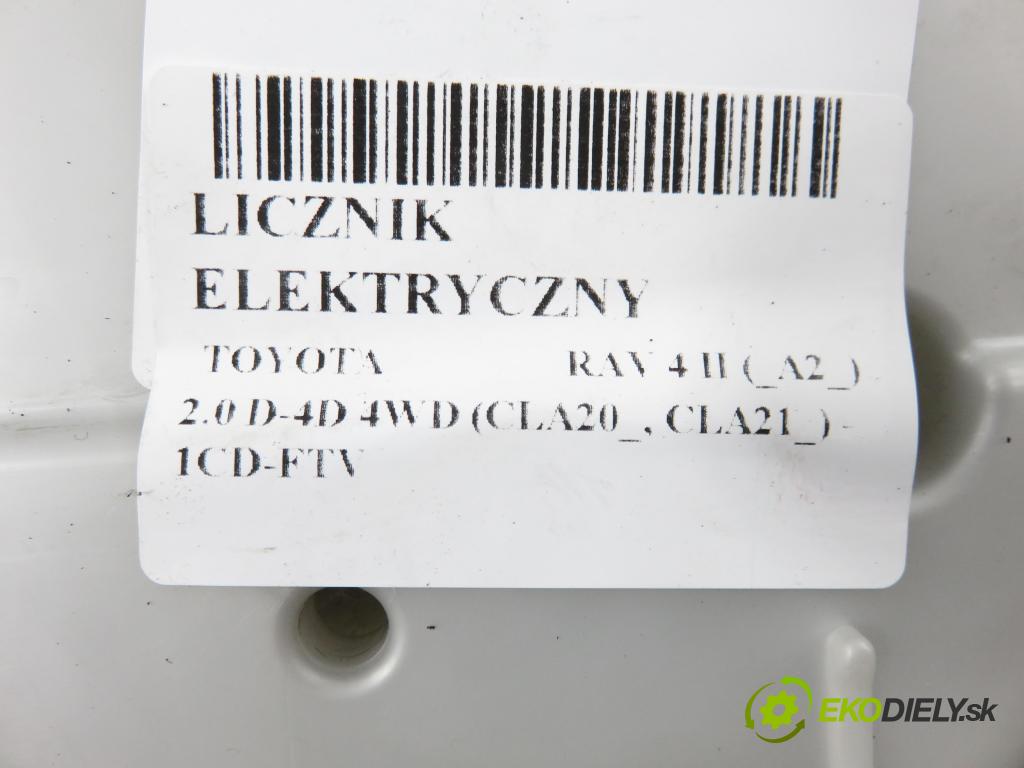 TOYOTA RAV 4 II (_A2_) SUV 2003 85,00 2.0 D-4D 4WD (CLA20_, CLA21_) - 1CD-FTV 1995,00 Prístrojovka elektrický 8380042A60 ; 1575202791