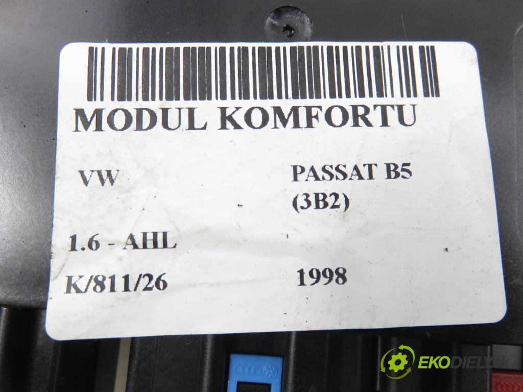 VW PASSAT B5 (3B2) SEDAN 1998 74,00 1.6 - AHL 1595,00 MODUL komfortu 1J0959799S ; 5DK00795350