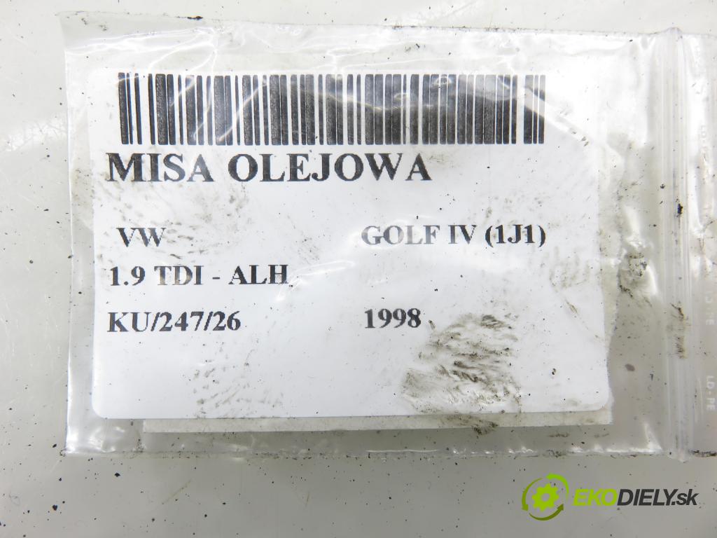 VW GOLF IV (1J1) HB 1998 66,00 1.9 TDI - ALH 1896,00 Vaňa olejová 038103603N ; 1J0907660B (Olejová vaňa)