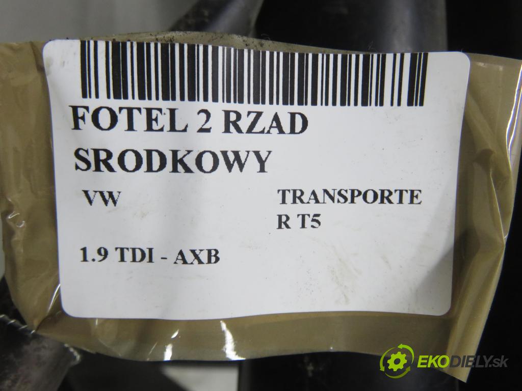 VW TRANSPORTER V Autobus (7HB, 7HJ, 7EB, 7EJ, 7EF, 7EG, 7HF, 7E BUS 2003 77,00 1.9 TDI - AXB 1896,00 Sedadlo 2 rad ľavy