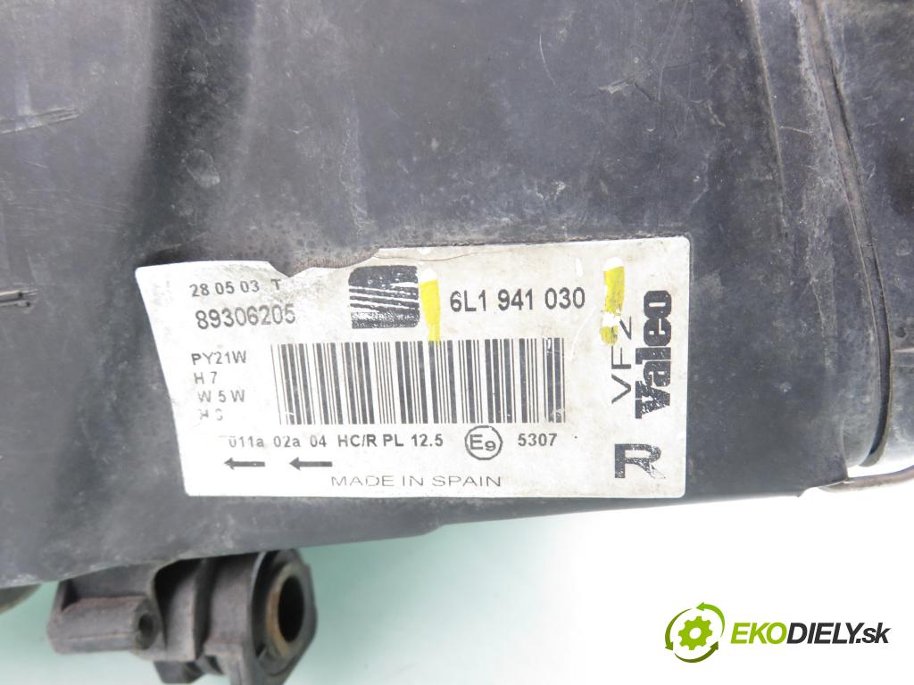 SEAT IBIZA III (6L1) HB 2005 74,00 1.4 16V - AUB 1390,00 světlo PP 6L1941030