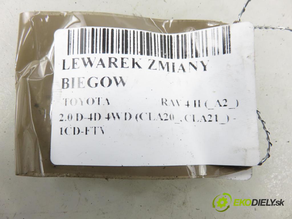 TOYOTA RAV 4 II (_A2_) SUV 2003 85,00 2.0 D-4D 4WD (CLA20_, CLA21_) - 1CD-FTV 1995,00 ZVEDÁK: