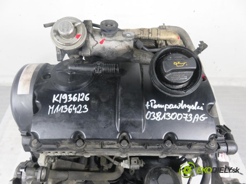 VW TOURAN (1T1, 1T2) MINIVAN 2003 74,00 1.9 TDI - AVQ 1896,00 Motor DIESEL