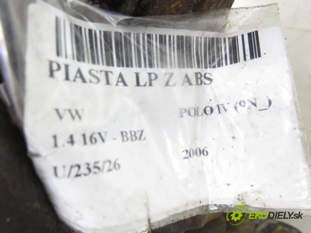 VW POLO (9N_) HB 2006 74,00 1.4 16V - BBZ 1390,00 náboj LP ABS
