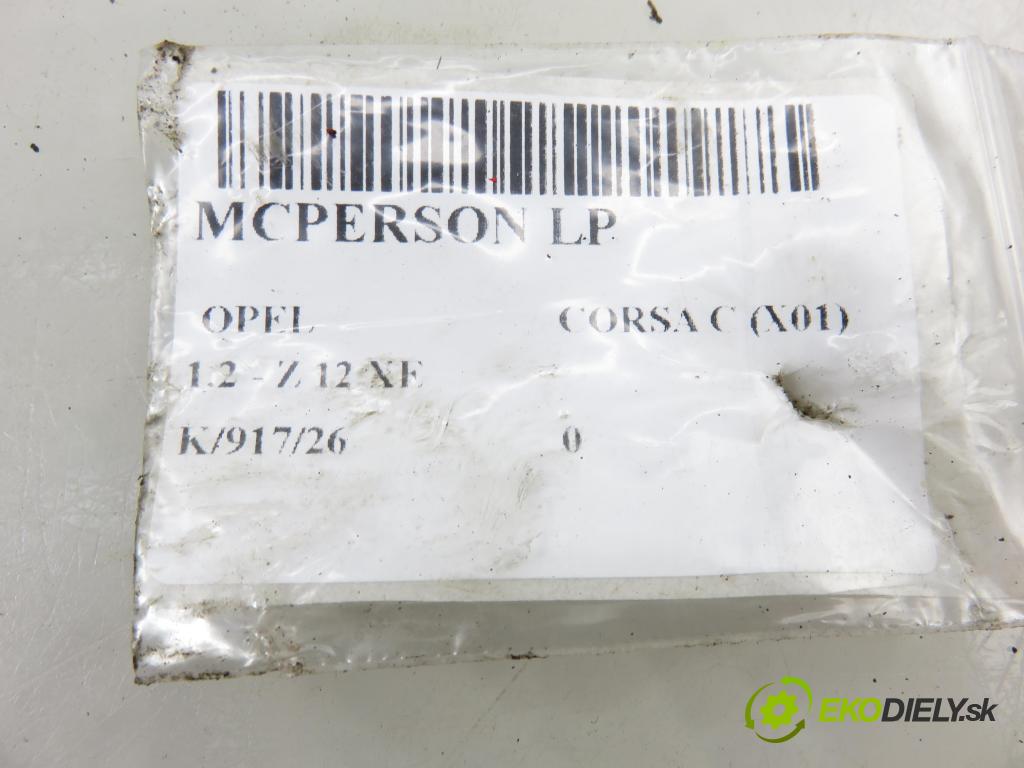 OPEL CORSA C (X01) HB 2000 55,00 1.2 - Z 12 XE 1199,00 MCPERSON LP