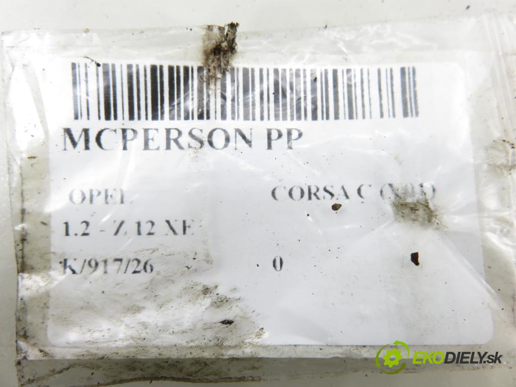 OPEL CORSA C (X01) HB 2000 55,00 1.2 - Z 12 XE 1199,00 MCPERSON PP