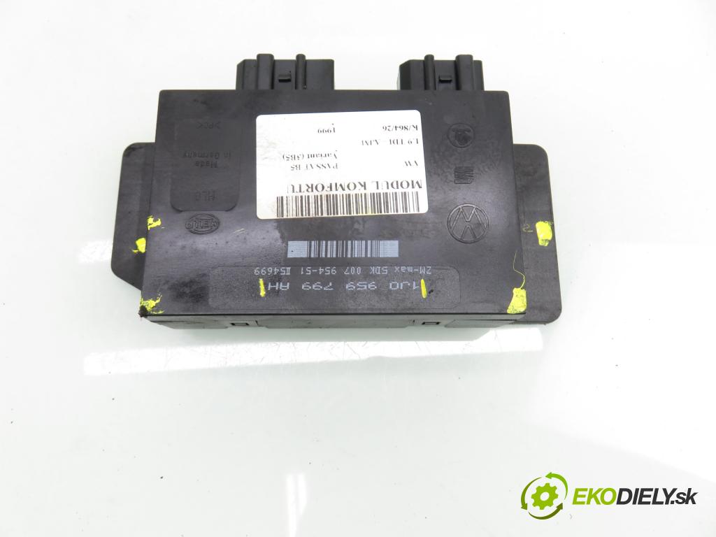 VW PASSAT B5 Variant (3B5) KOMBI 1999 85,00 1.9 TDI - AJM 1896,00 MODUL komfortu 1J0959799AH