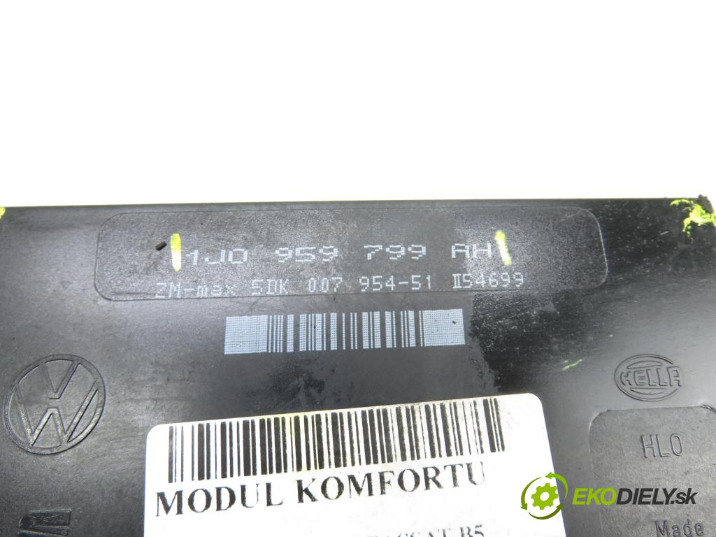 VW PASSAT B5 Variant (3B5) KOMBI 1999 85,00 1.9 TDI - AJM 1896,00 MODUL komfortu 1J0959799AH