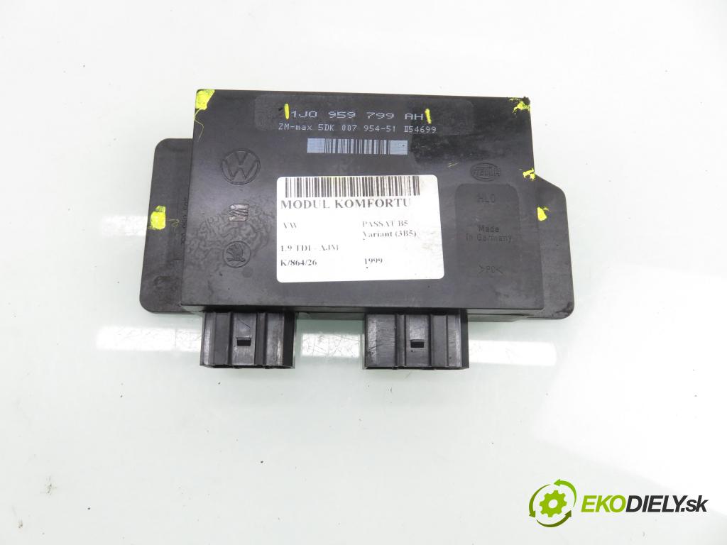 VW PASSAT B5 Variant (3B5) KOMBI 1999 85,00 1.9 TDI - AJM 1896,00 MODUL komfortu 1J0959799AH