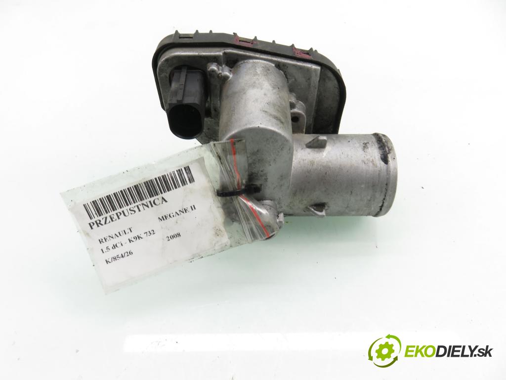 RENAULT MEGANE II (BM0/1_, CM0/1_) HB 2008 78,00 1.5 dCi - K9K 732 1461,00 Škrtiaca klapka 8200302798 ; 8200302798F (Škrtiaca klapka)