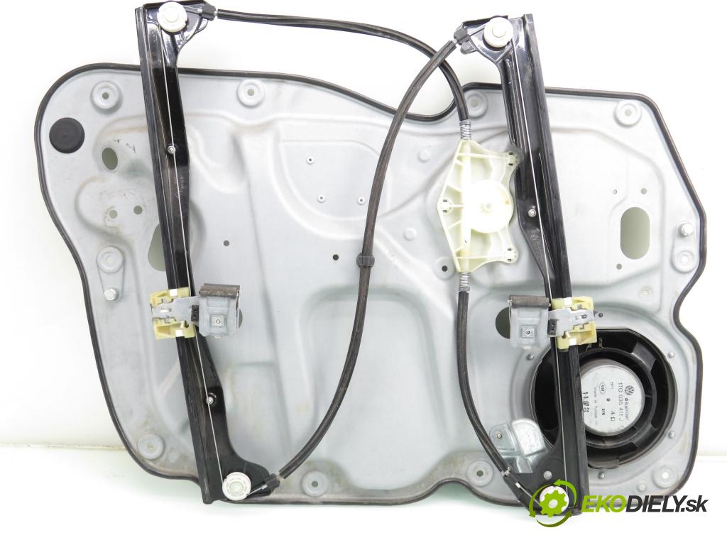 VW TOURAN (1T1, 1T2) MINIVAN 2008 125,00 2.0 TDI - BMN 1968,00 mechanismus oken PPE 1T1837730AJ ; 1K0959792J ; 1T0959702D