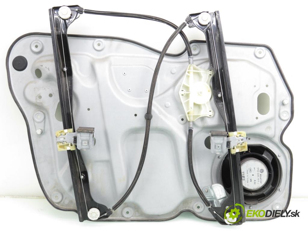 VW TOURAN (1T1, 1T2) MINIVAN 2008 125,00 2.0 TDI - BMN 1968,00 mechanismus oken PPE 1T1837730AJ ; 1K0959792J ; 1T0959702D