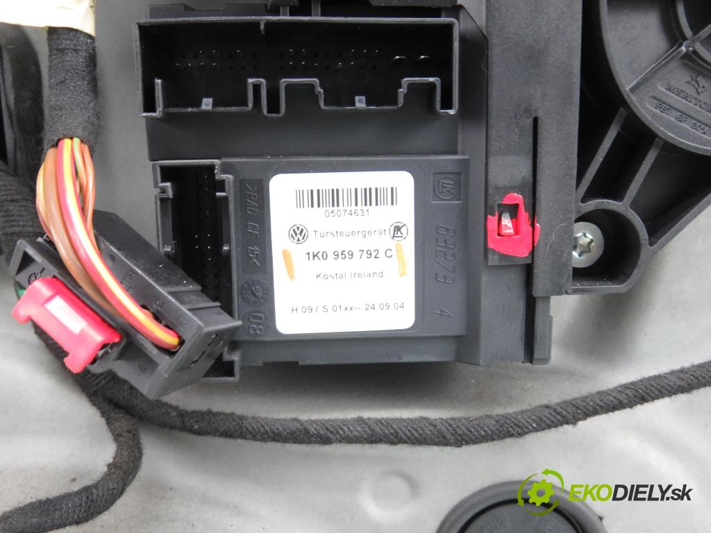VW TOURAN (1T1, 1T2) MINIVAN 2004 77,00 1.9 TDI - BXE 1896,00 Mechanizmus okien 1T1837730AE ; 1K0959792C ; 1T0959702