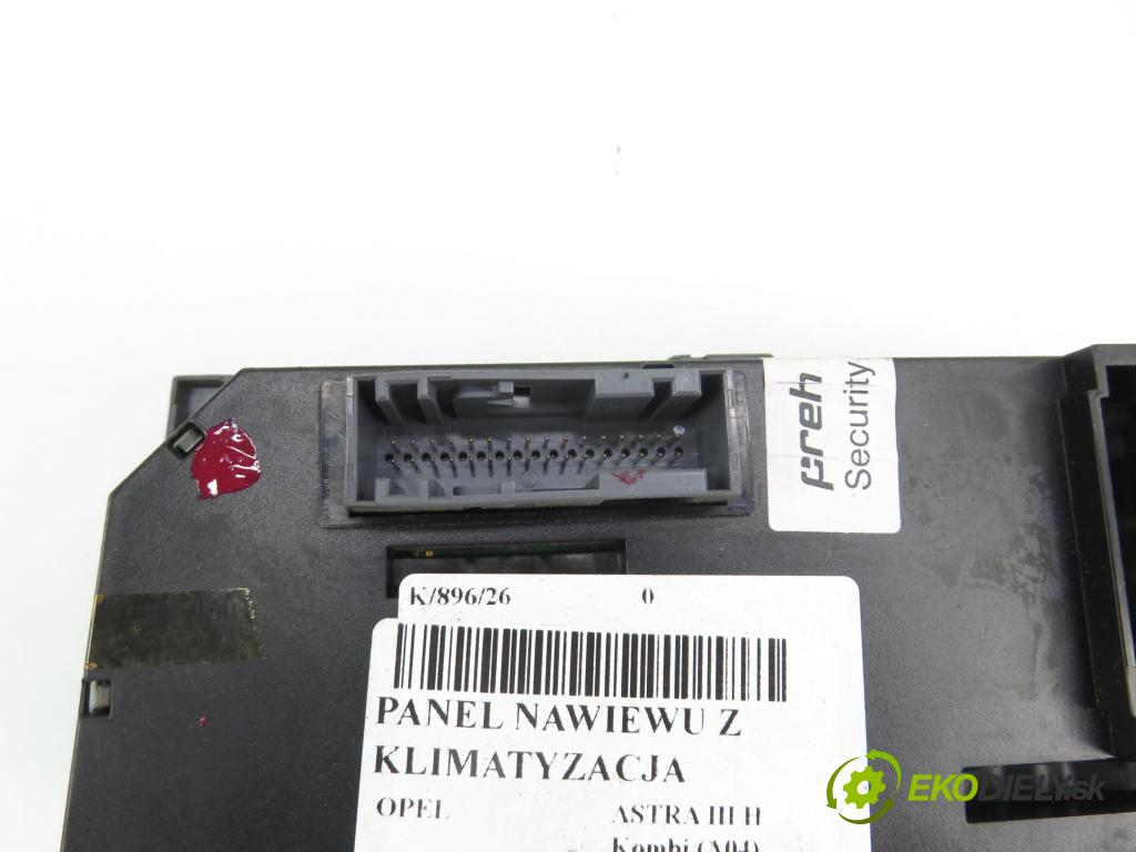 OPEL ASTRA H Kombi (A04) KOMBI 2009 81,00 1.7 CDTI - Z 17 DTJ 1686,00 Panel kúrenia KLIMATIZACE: 13308174 ; 13308174FZ4