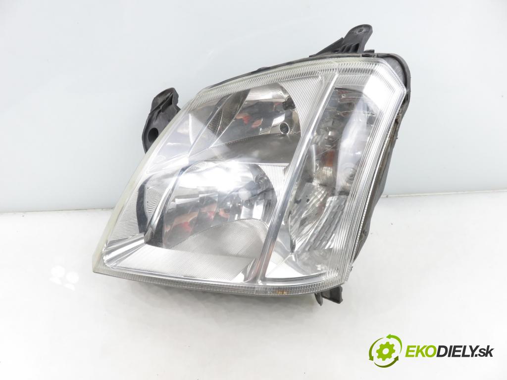 OPEL MERIVA A nadwozie wielkoprzestrzenne (MPV) (X03) HB 2003 77,00 1.6 16V 105 - Z 16 XEP 1598,00 světlo LP 93321052GL